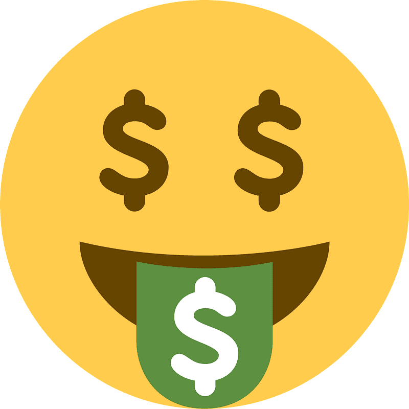 Detail Geld Emoticon Nomer 23