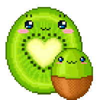 Detail Pixel Kiwi Nomer 12
