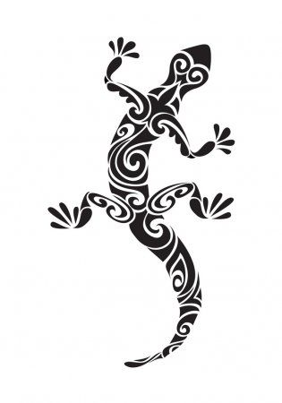 Detail Tattoo Eidechse Nomer 3