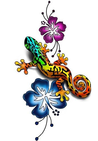 Detail Tattoo Eidechse Nomer 5