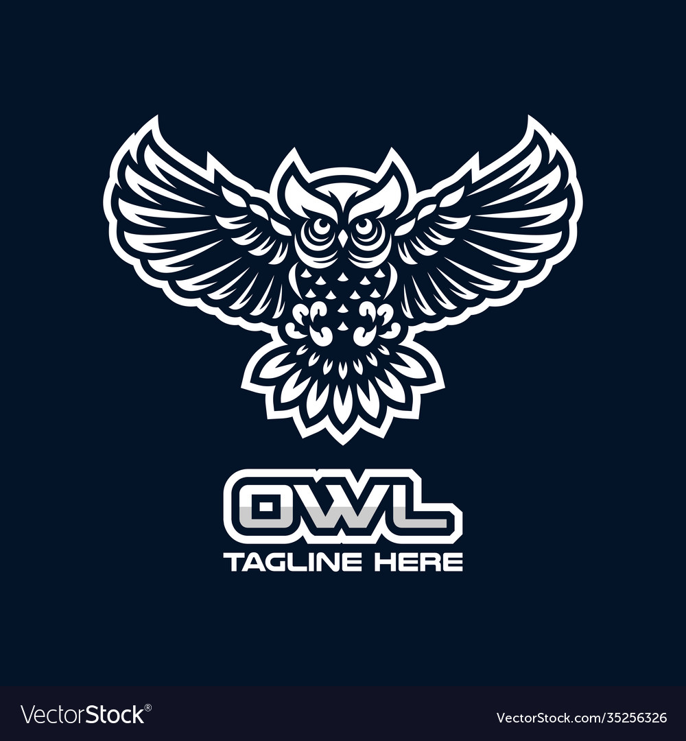 Detail Logo Owl Keren Nomer 23