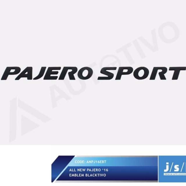 Detail Logo Pajero Sport Png Nomer 16