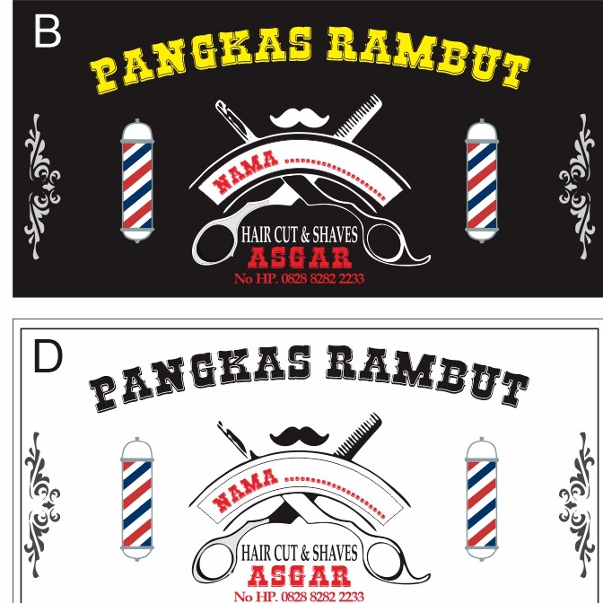 Detail Logo Pangkas Rambut Keren Nomer 30