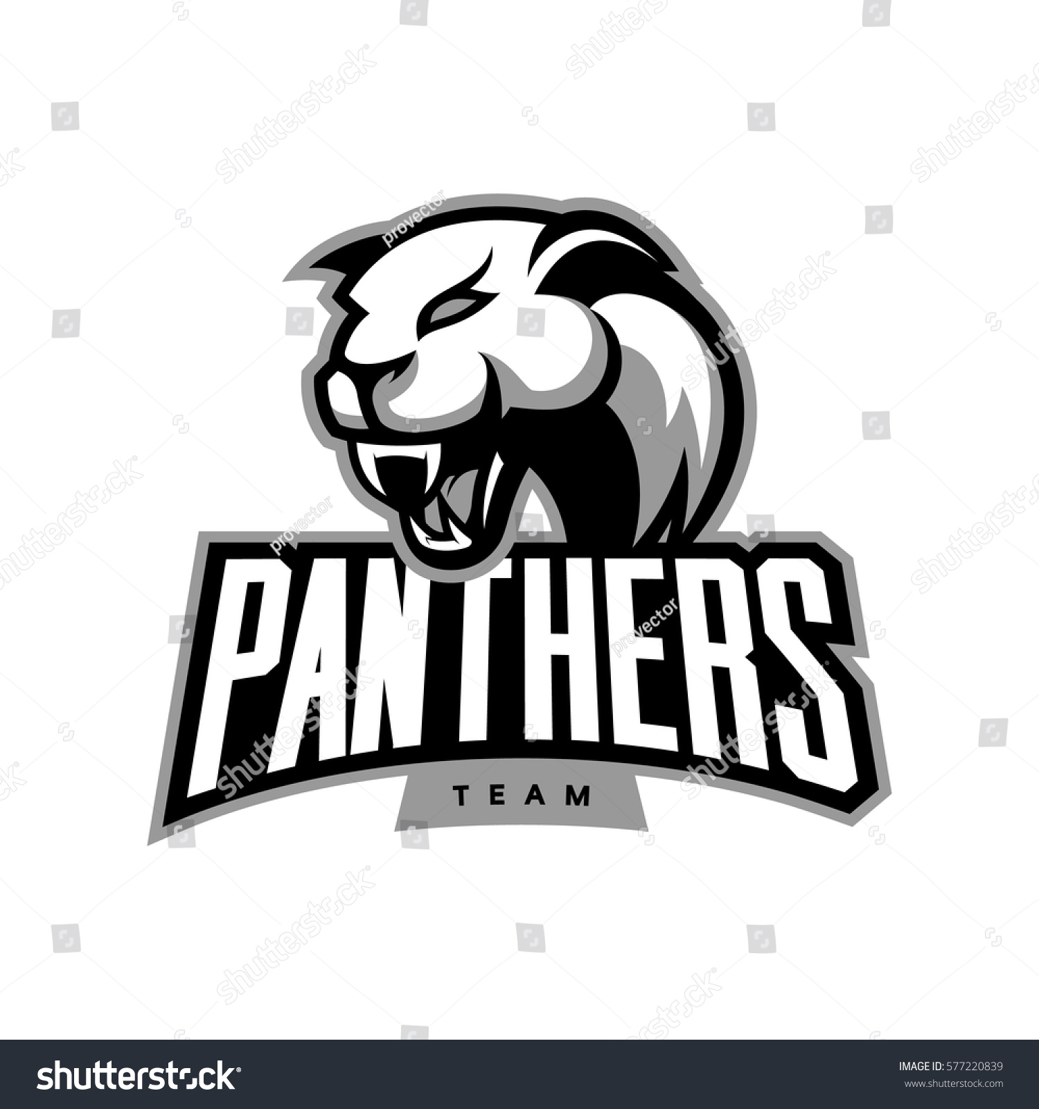 Detail Logo Panther Keren Nomer 17