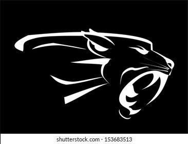 Detail Logo Panther Keren Nomer 28