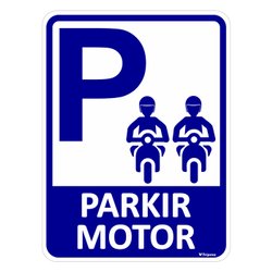 Detail Logo Parkir Motor Nomer 2