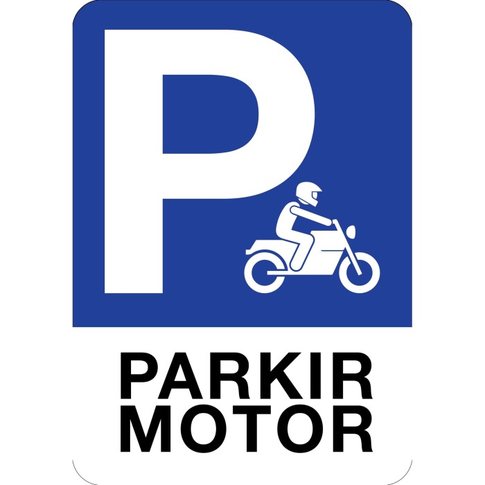 Detail Logo Parkir Motor Nomer 5