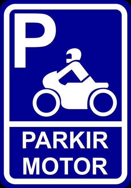 Detail Logo Parkir Motor Nomer 9