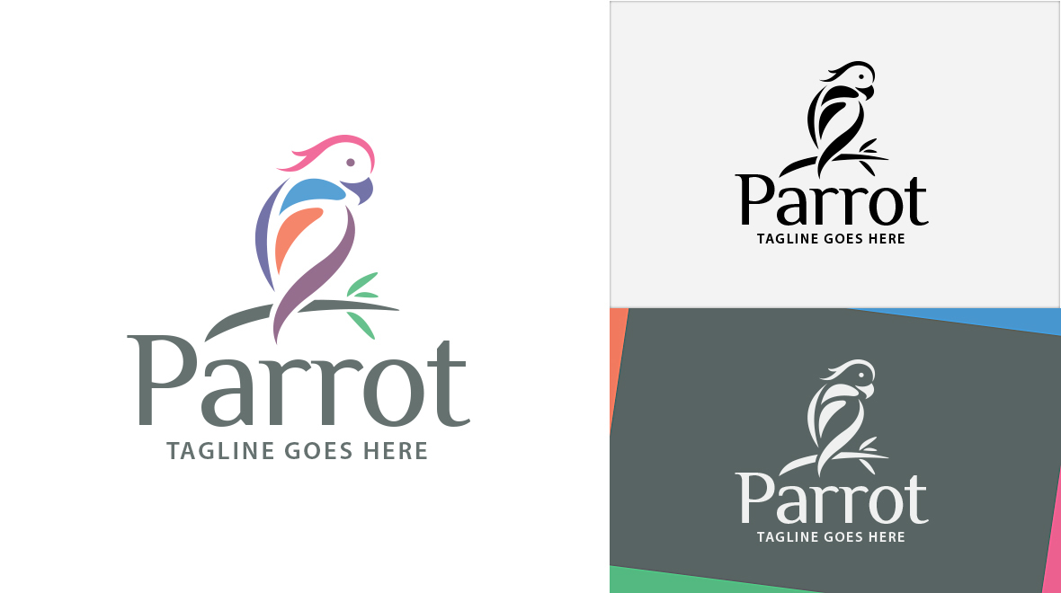 Detail Logo Parrot Nomer 40