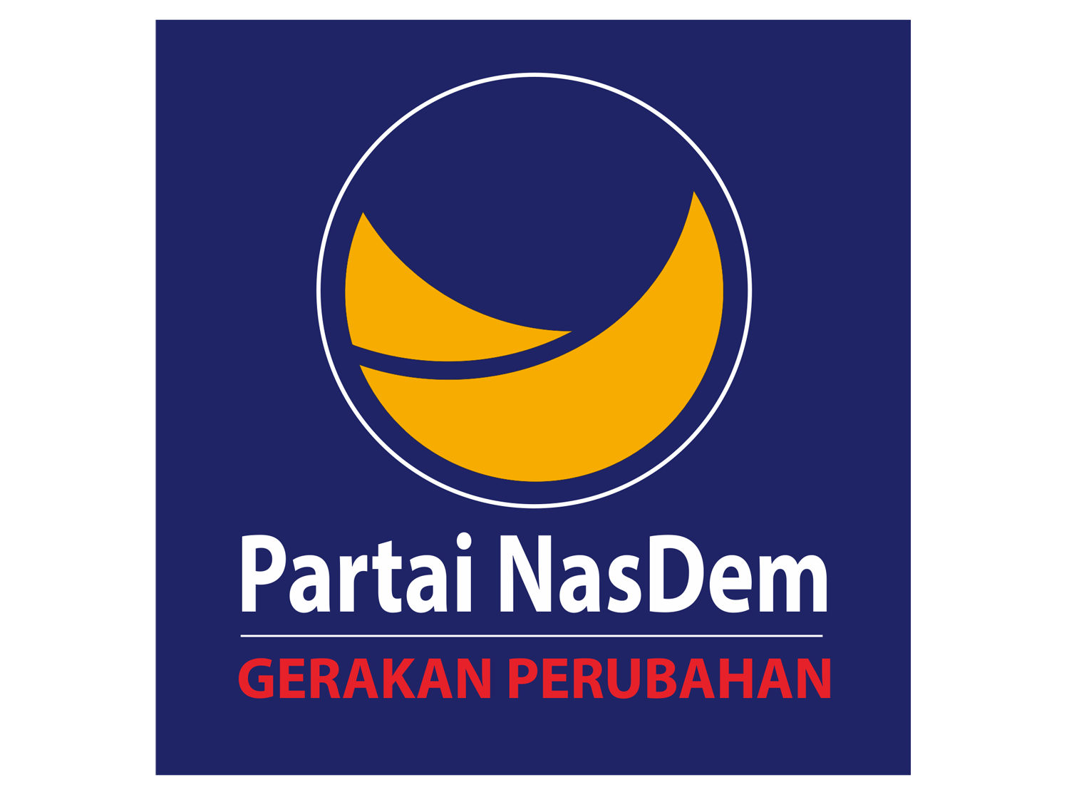 Detail Logo Partai Nasdem Nomer 11