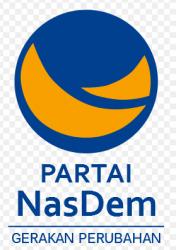 Detail Logo Partai Nasdem Nomer 23