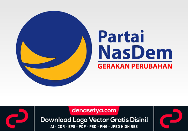 Detail Logo Partai Nasdem Nomer 30