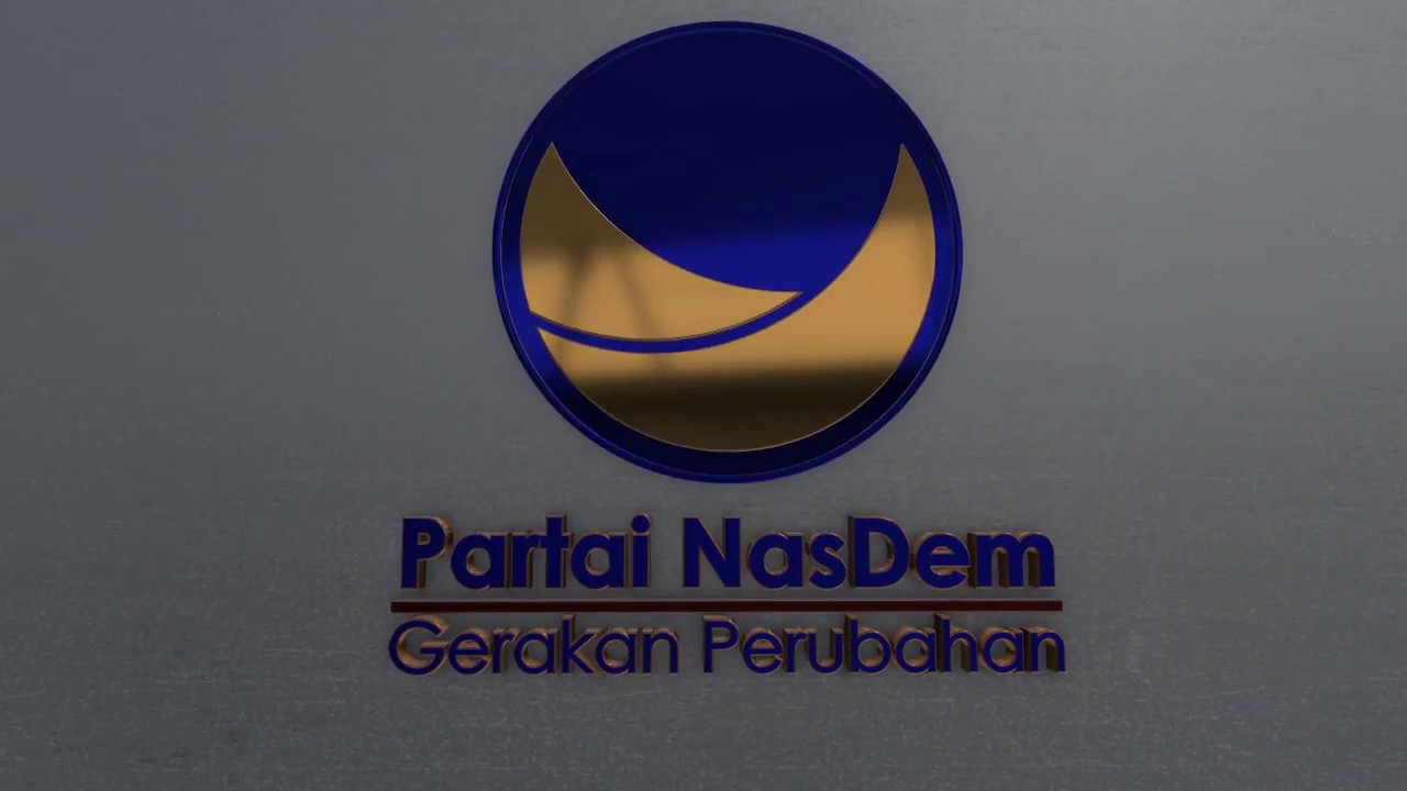 Detail Logo Partai Nasdem Nomer 46