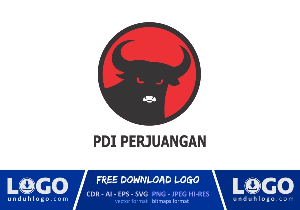 Detail Logo Pdip 2018 Nomer 45