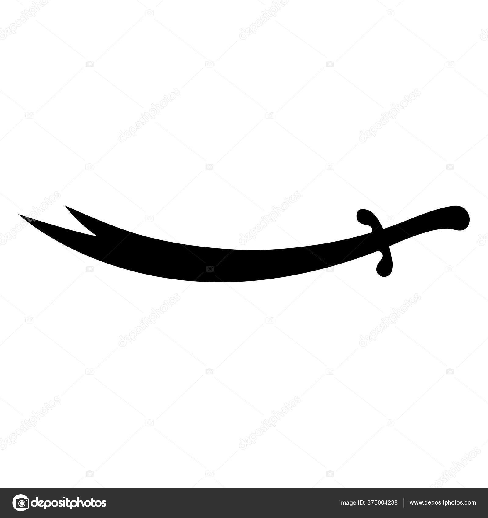 Detail Logo Pedang Zulfikar Silang Nomer 38