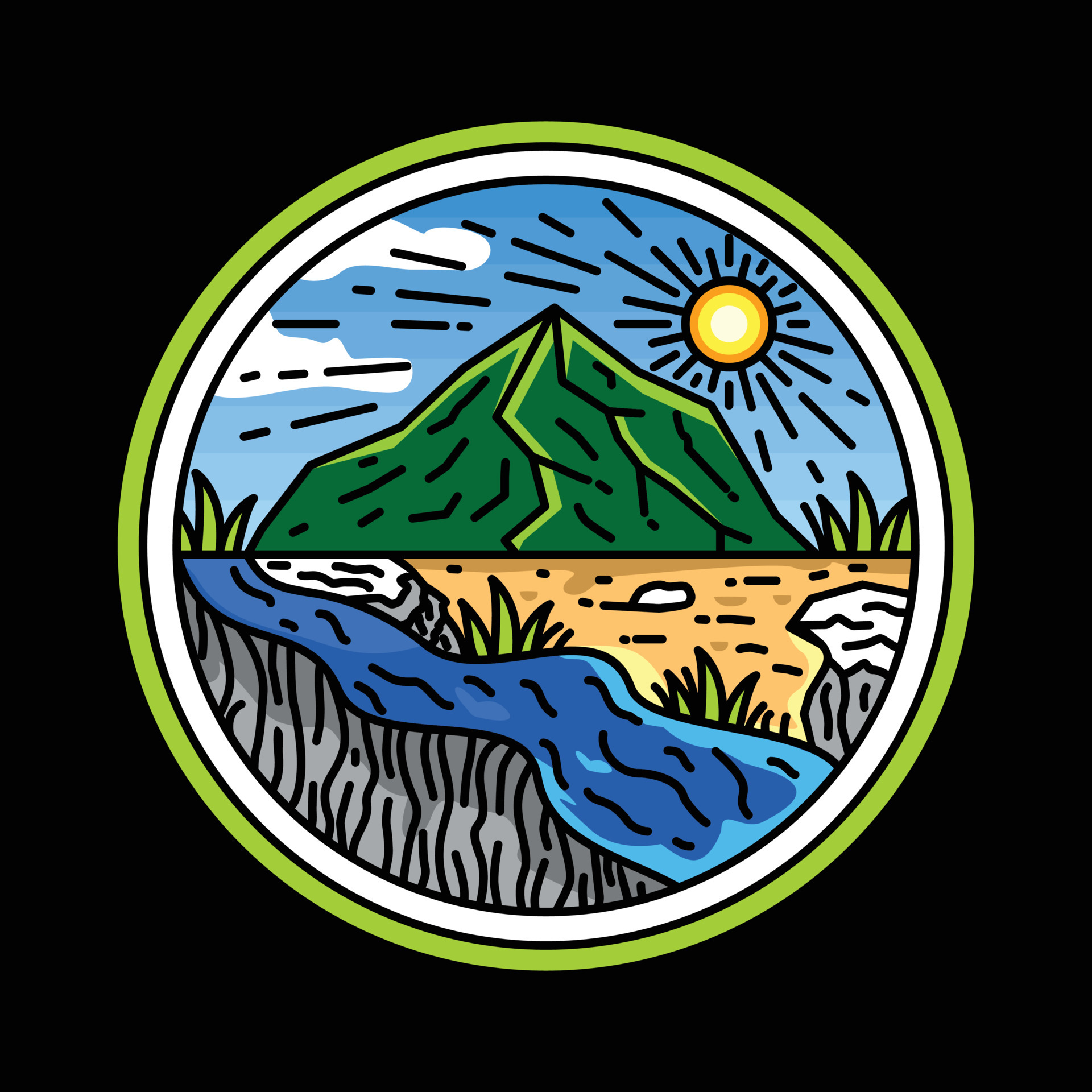 Detail Logo Pemandangan Alam Nomer 8
