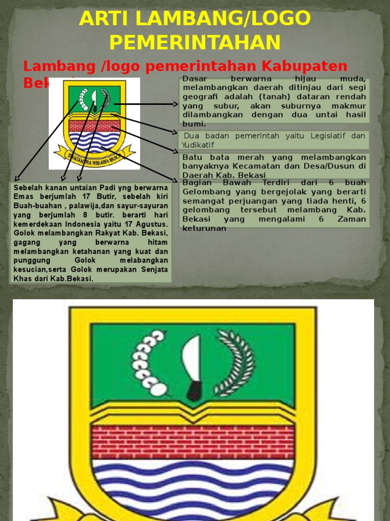 Detail Logo Pemda Kabupaten Bekasi Nomer 41