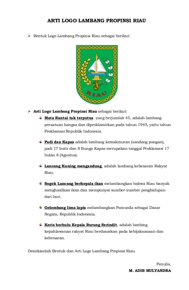 Detail Logo Pemprov Riau Nomer 21