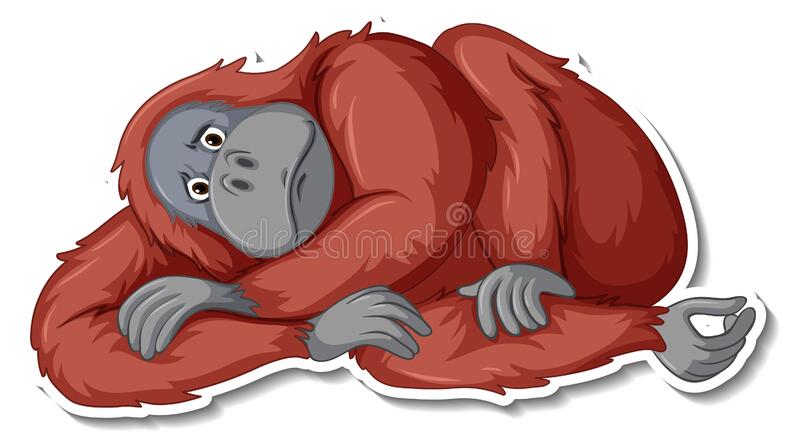 Detail Orang Utan Clipart Nomer 37