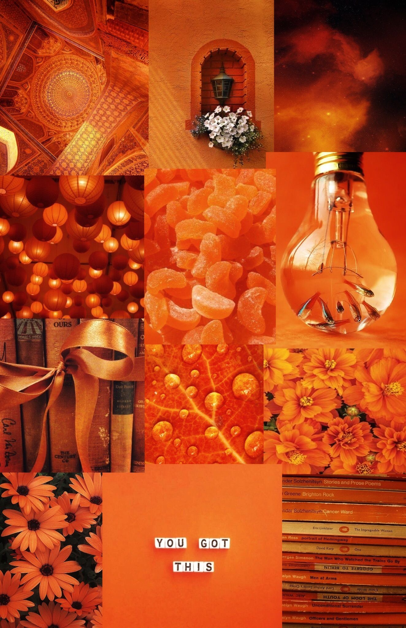 Detail Orange Aesthetic Tumblr Nomer 15
