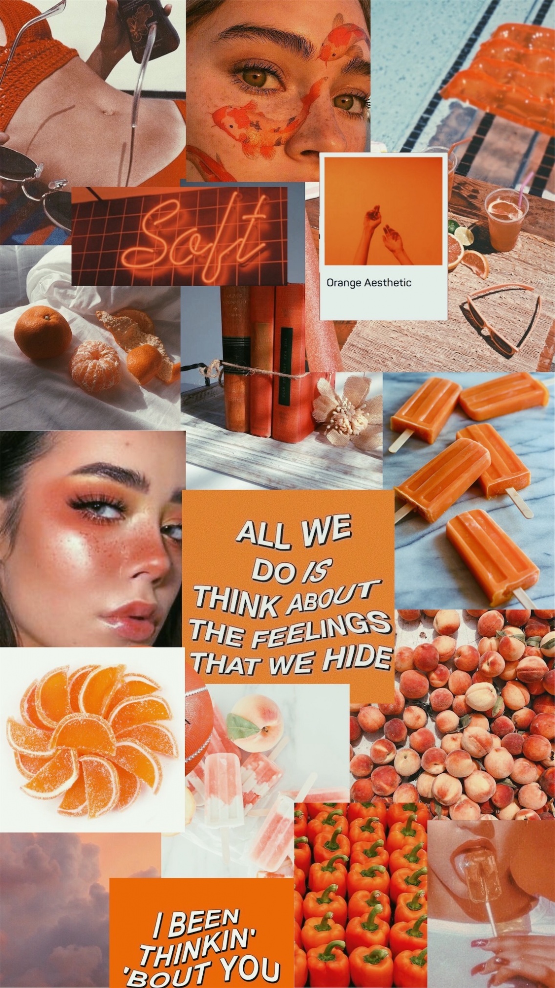 Detail Orange Aesthetic Tumblr Nomer 25