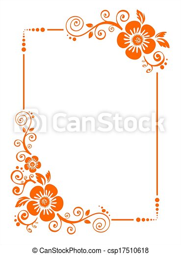 Detail Orange Border Nomer 23