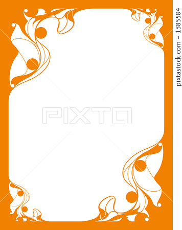 Detail Orange Border Nomer 36