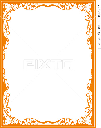 Detail Orange Border Nomer 39