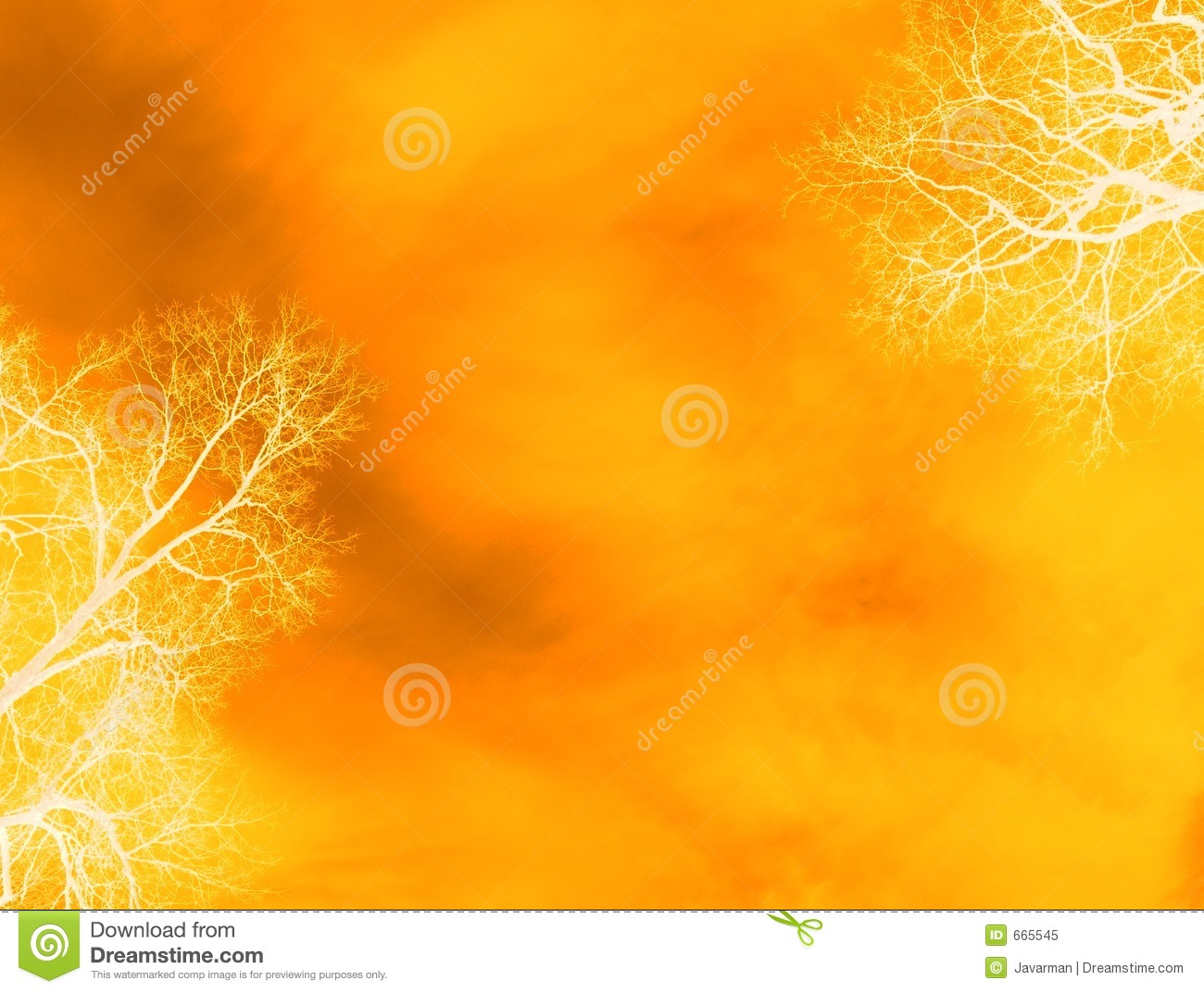 Detail Orange Floral Background Nomer 41