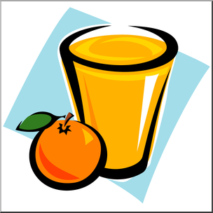 Detail Orange Juice Clipart Nomer 26