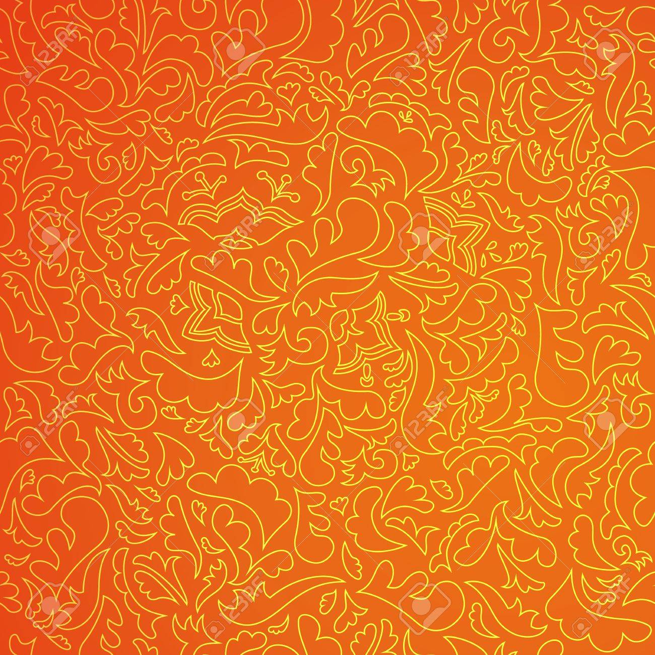 Detail Orange Pattern Background Nomer 29