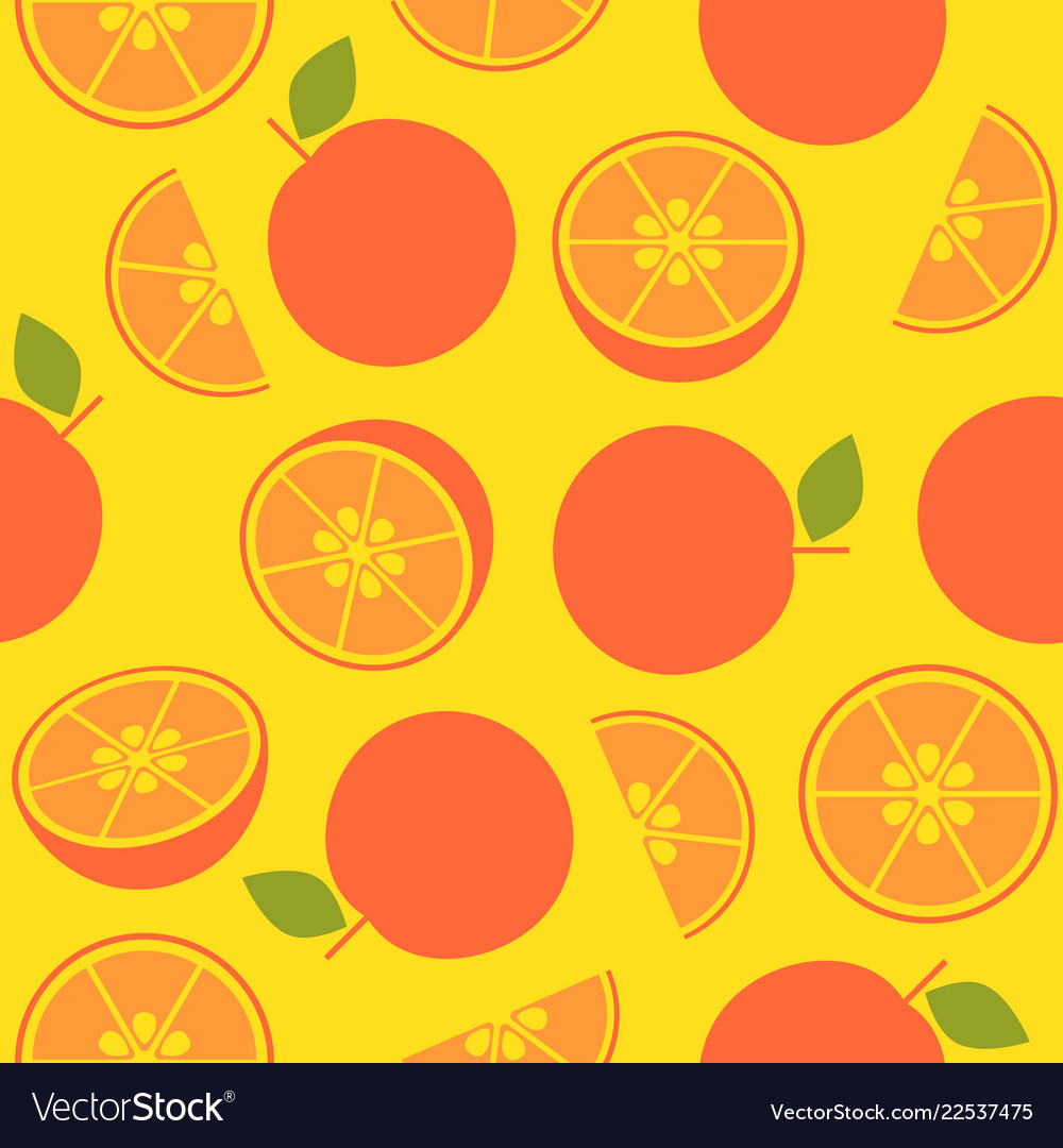 Detail Orange Pattern Wallpaper Nomer 15