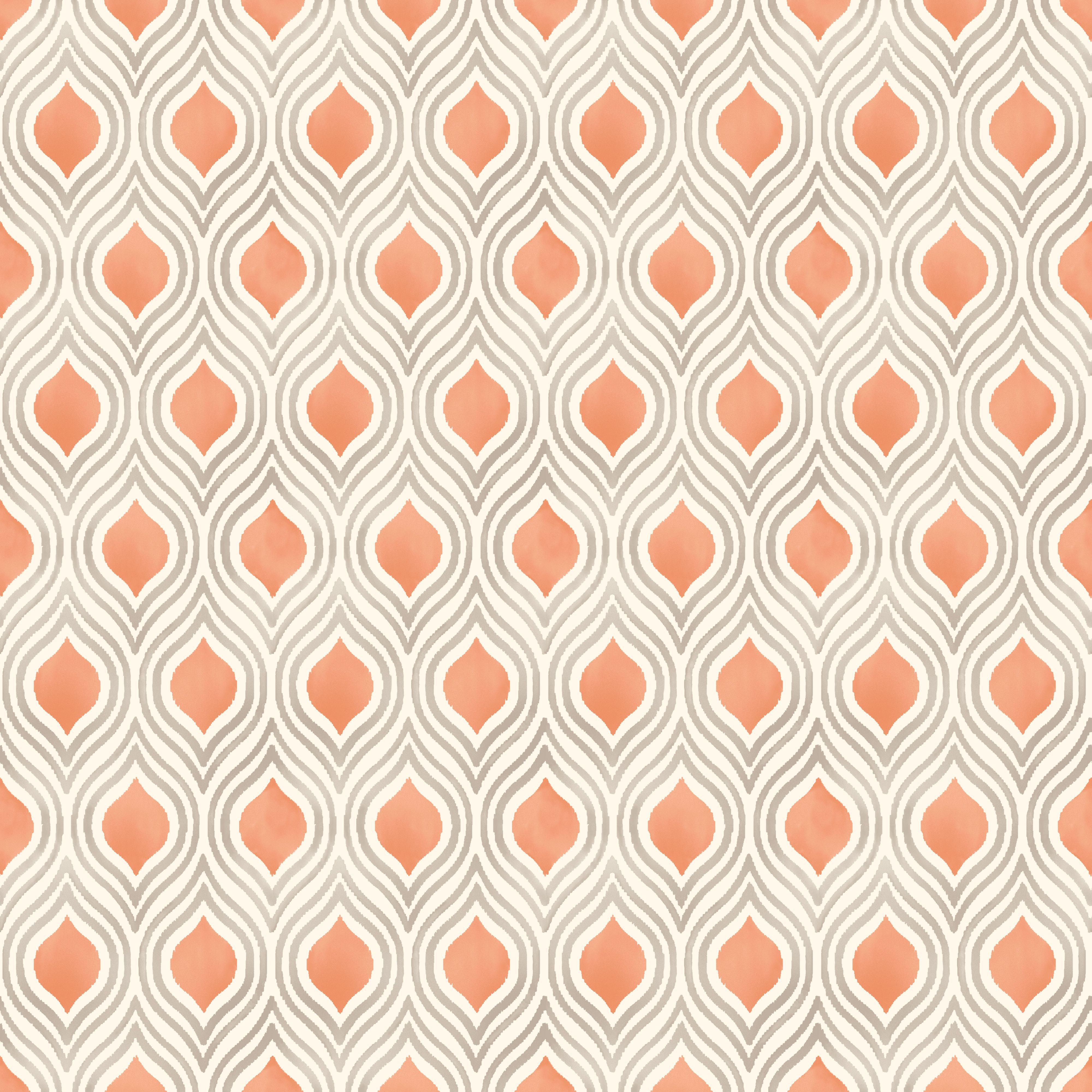 Detail Orange Pattern Wallpaper Nomer 26