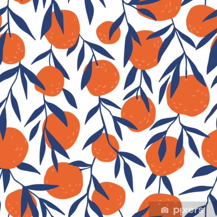 Detail Orange Pattern Wallpaper Nomer 32