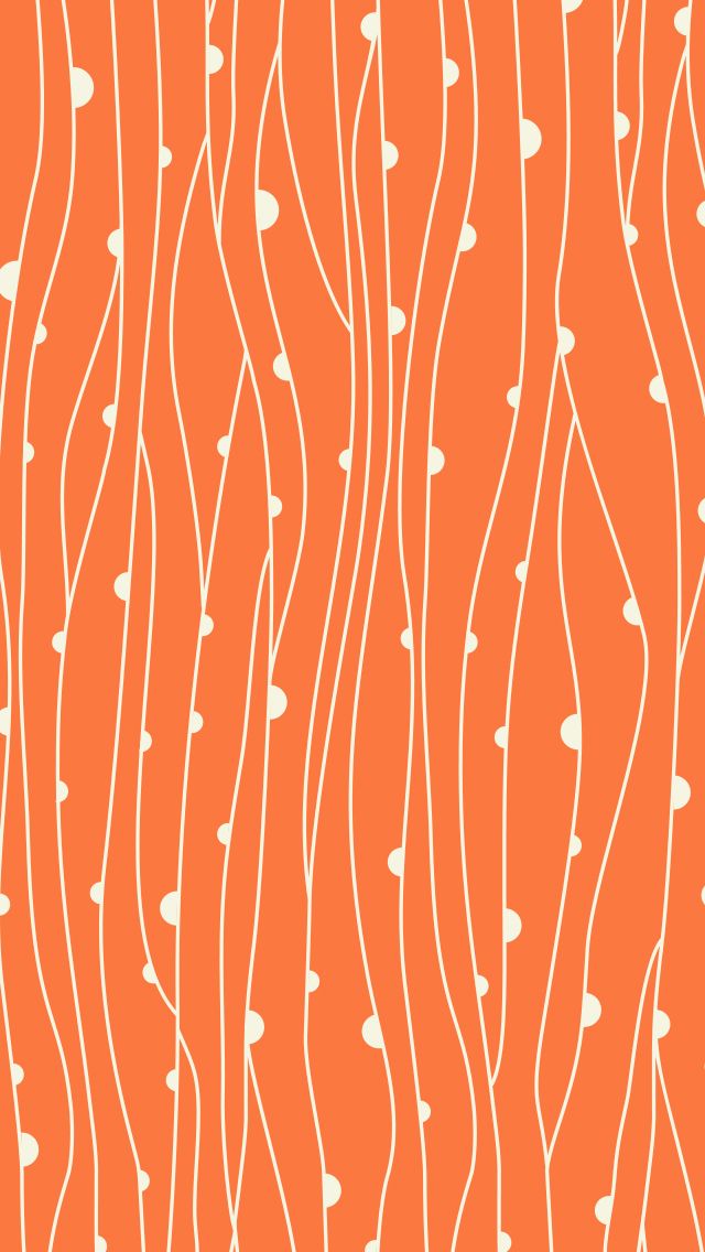 Detail Orange Pattern Wallpaper Nomer 6