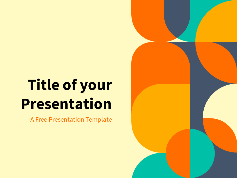 Detail Orange Ppt Template Nomer 26