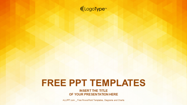 Detail Orange Ppt Template Nomer 36