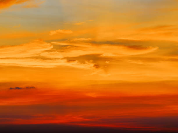 Detail Orange Sky Background Nomer 3