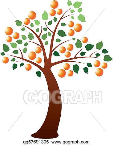 Detail Orange Tree Clipart Nomer 40