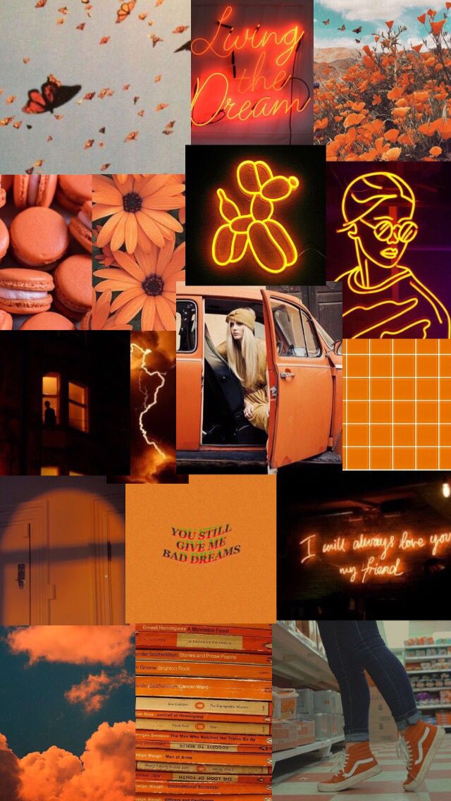Detail Orange Tumblr Aesthetic Nomer 11