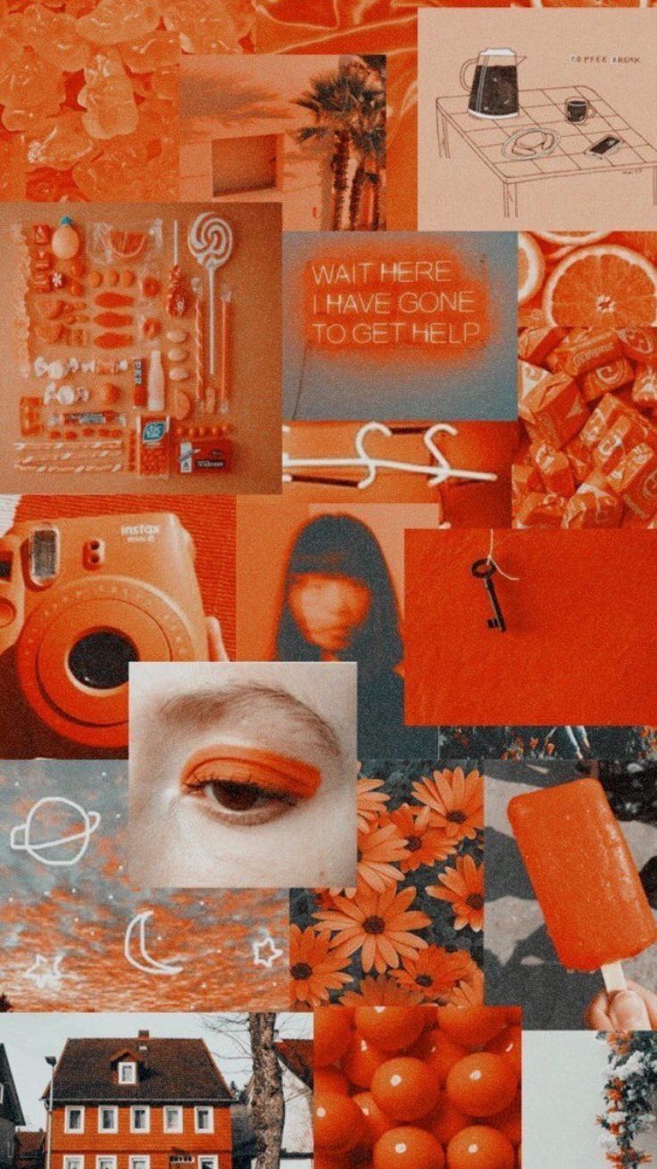 Detail Orange Wallpaper Tumblr Nomer 47