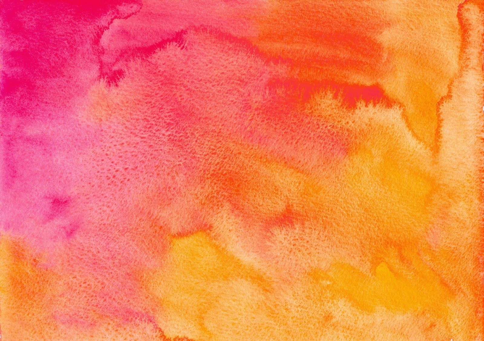 Detail Orange Watercolor Nomer 39