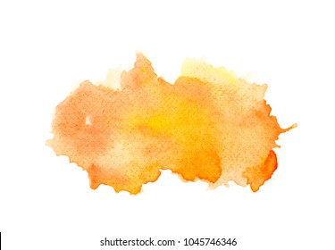 Detail Orange Watercolor Nomer 52