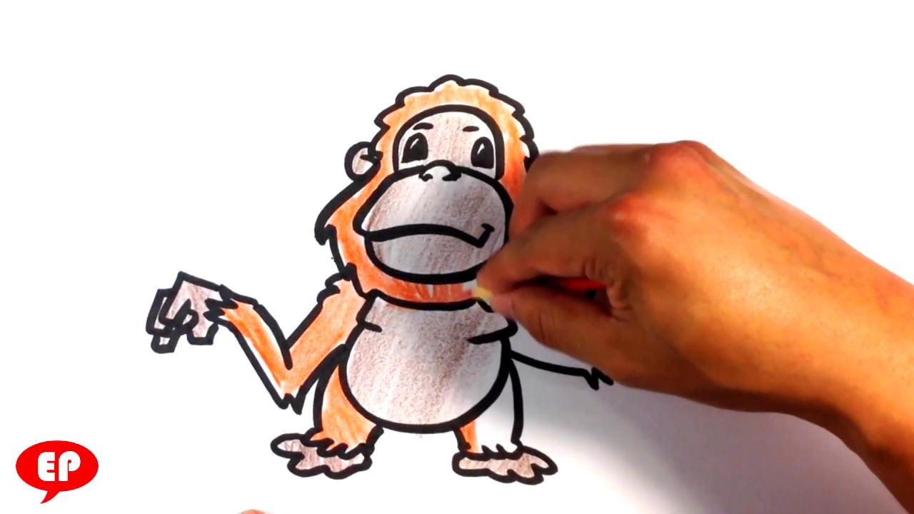 Detail Orangutan Drawings Nomer 6