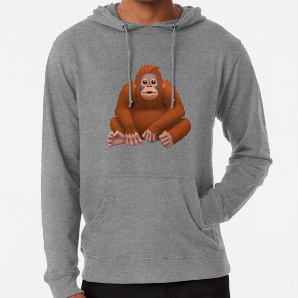 Detail Orangutan Hoodie Nomer 6
