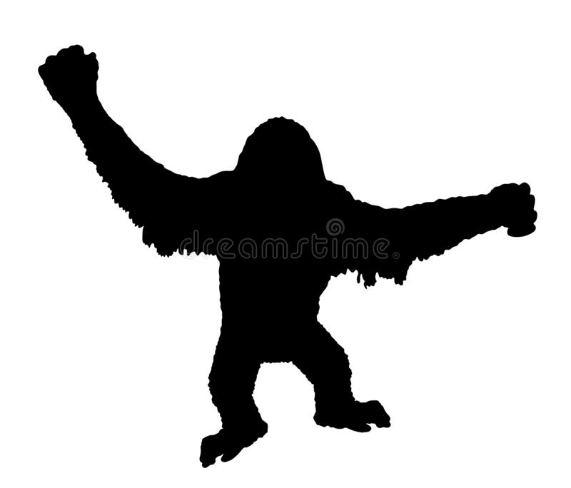 Detail Orangutan Silhouette Nomer 22