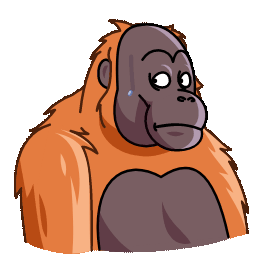 Detail Orangutan Stickers Nomer 55
