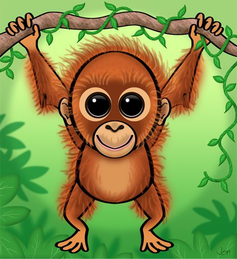Detail Orangutans Clipart Nomer 40