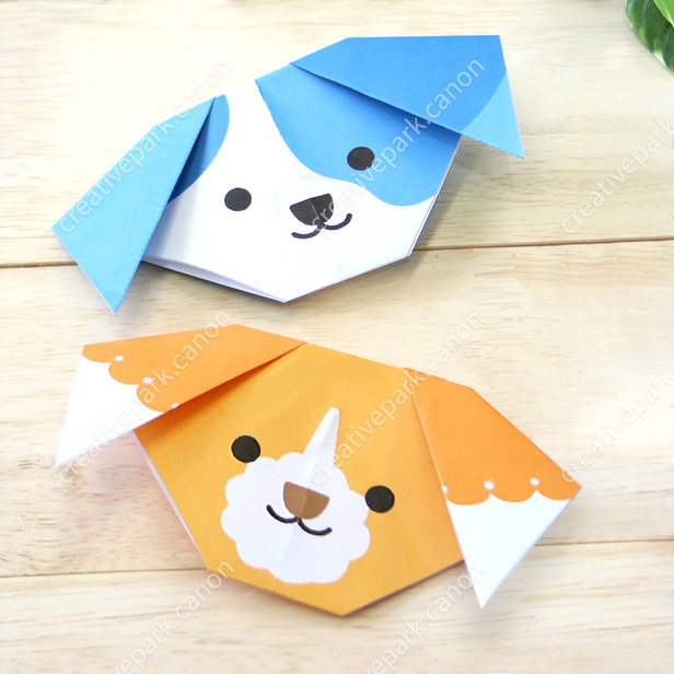 Detail Origami Anjing Nomer 15
