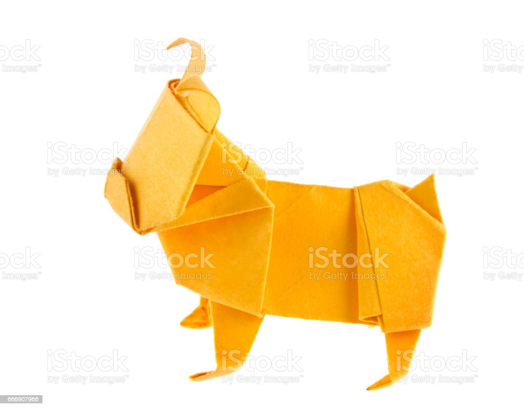 Detail Origami Anjing Nomer 23